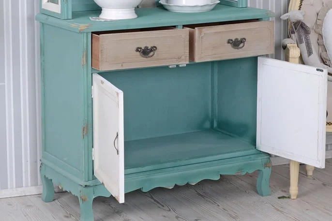 alacenas pintadas con chalk paint